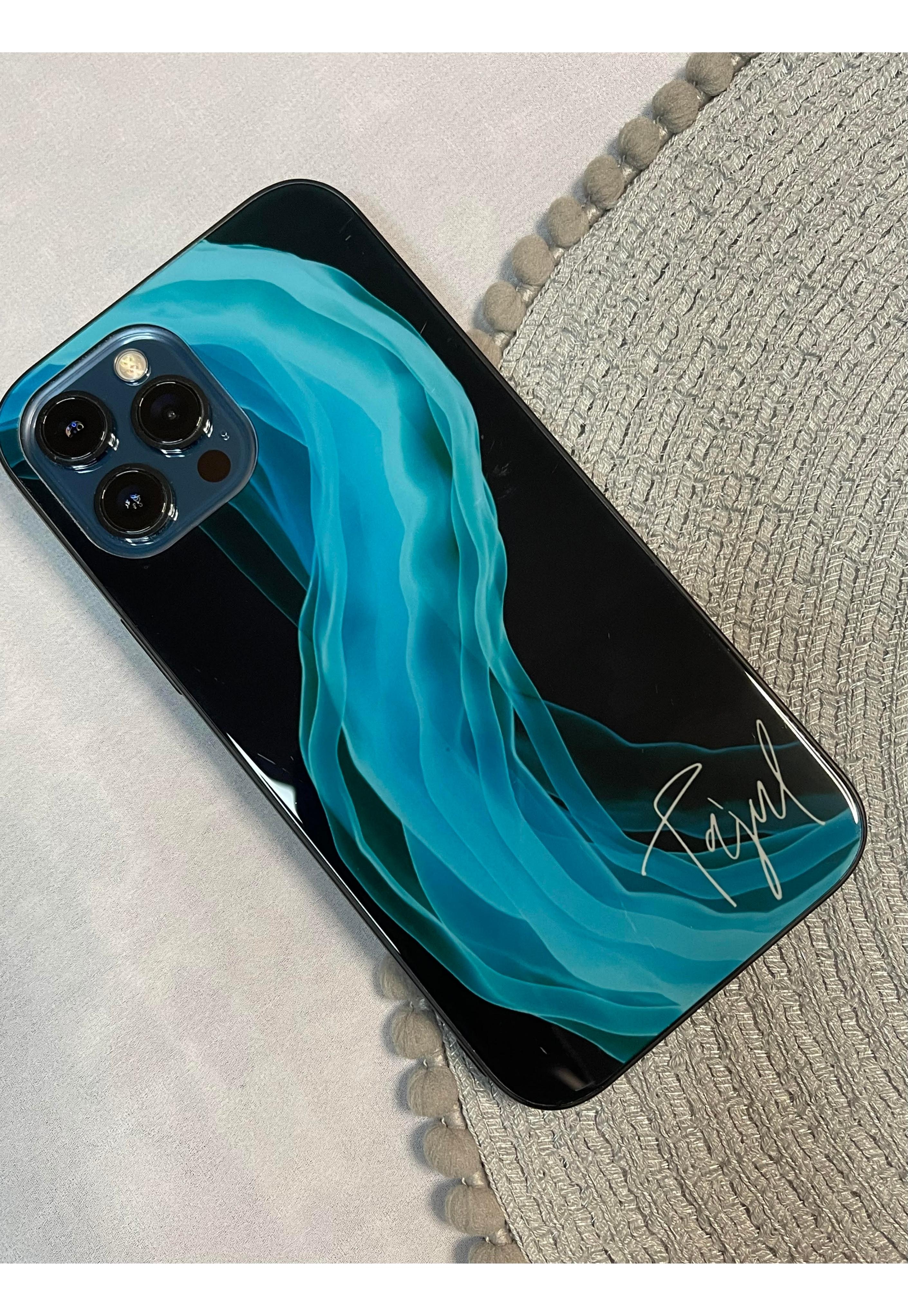 Wispy Ribbon Phone Case with Name