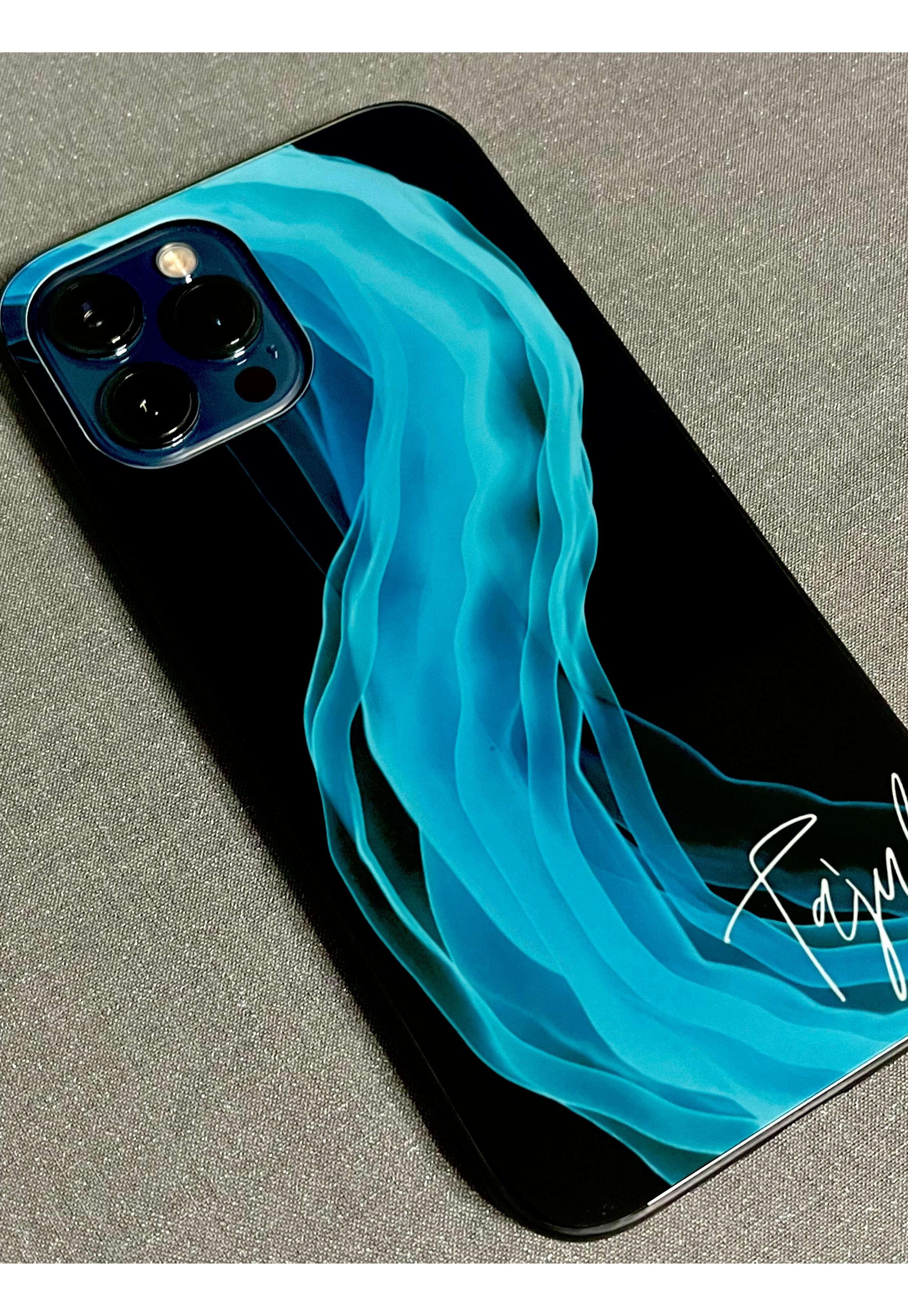 Wispy Ribbon Phone Case with Name