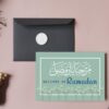 "Welcome Oh Ramadan" Card | Mint Green