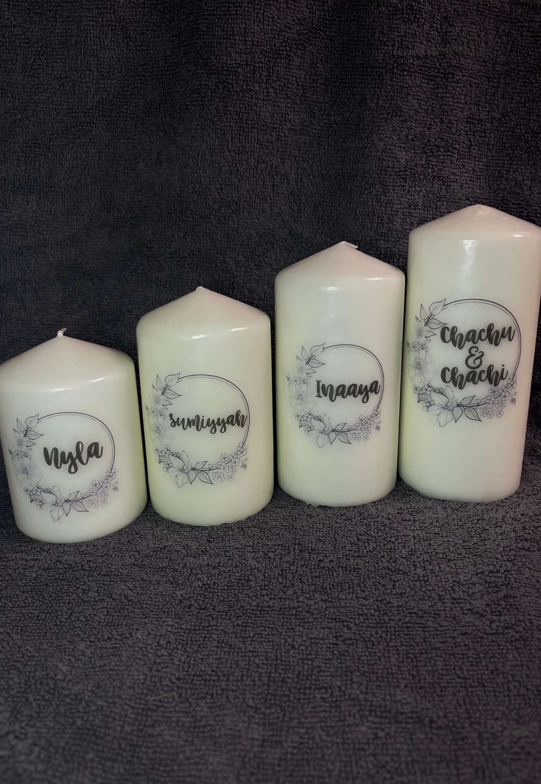 Family Candle Set