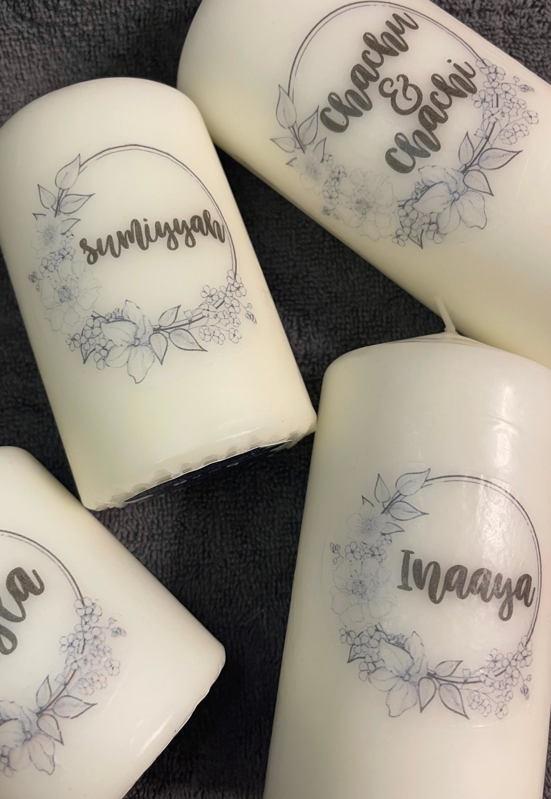Family Candle Set