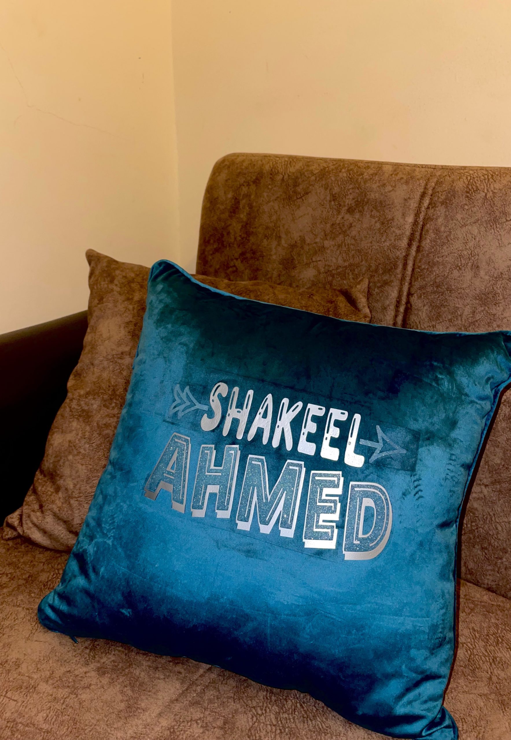 Personalised Velvet Cushion