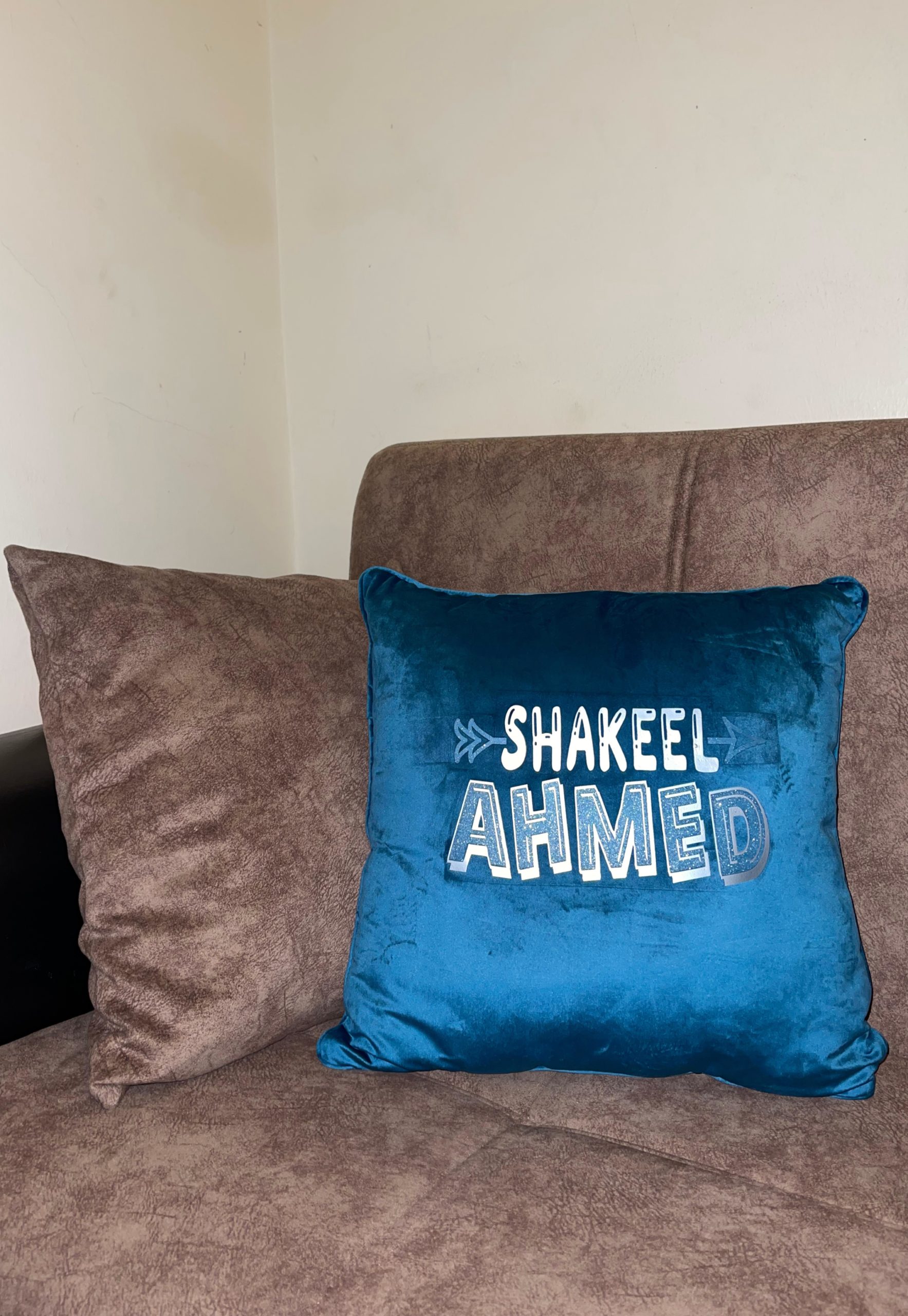 Personalised Velvet Cushion