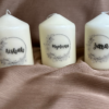 Personalised Pillar Candle