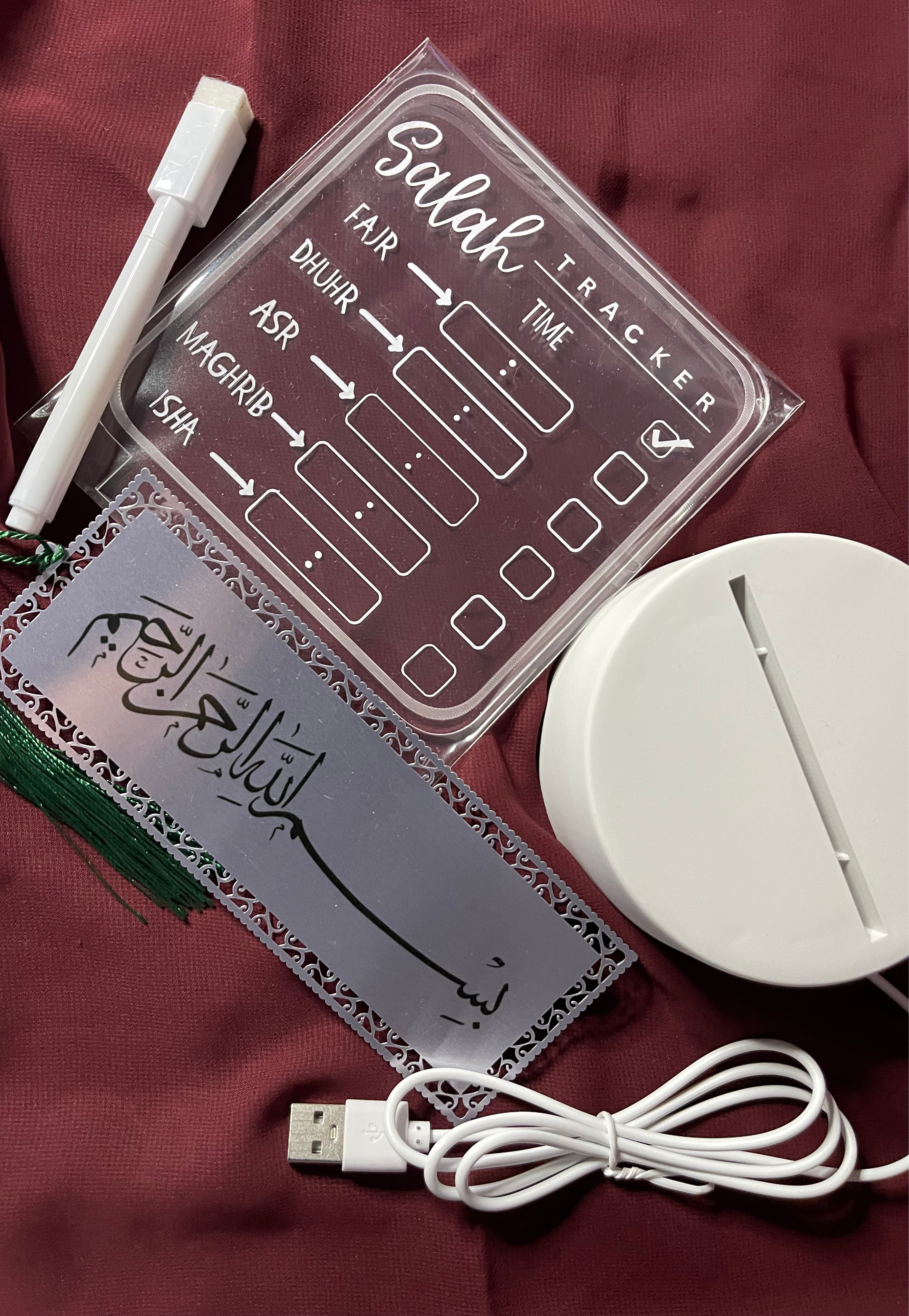 Light Up Salah Tracker Gift Bundle