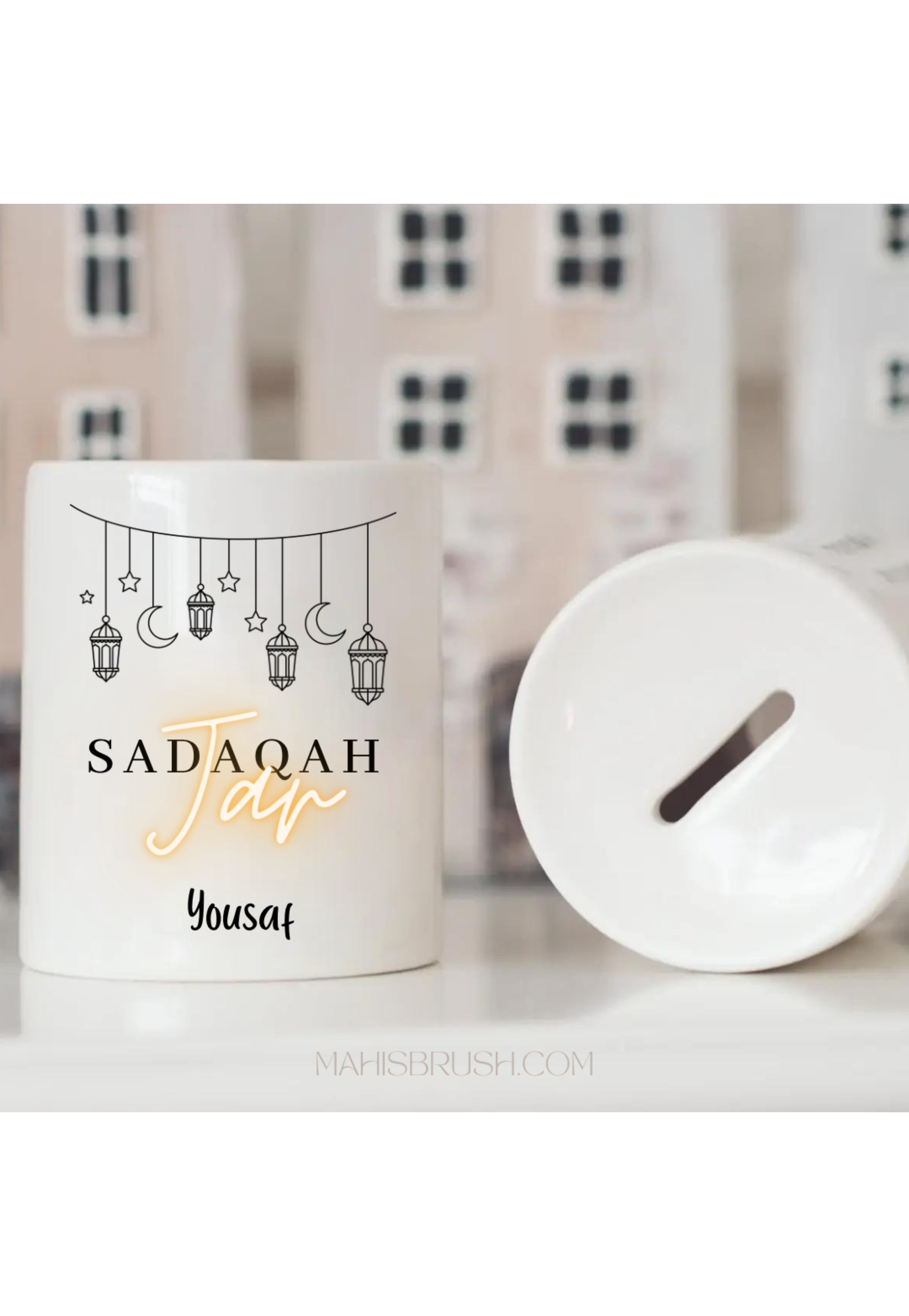Personalised Lantern Sadaqah Jar
