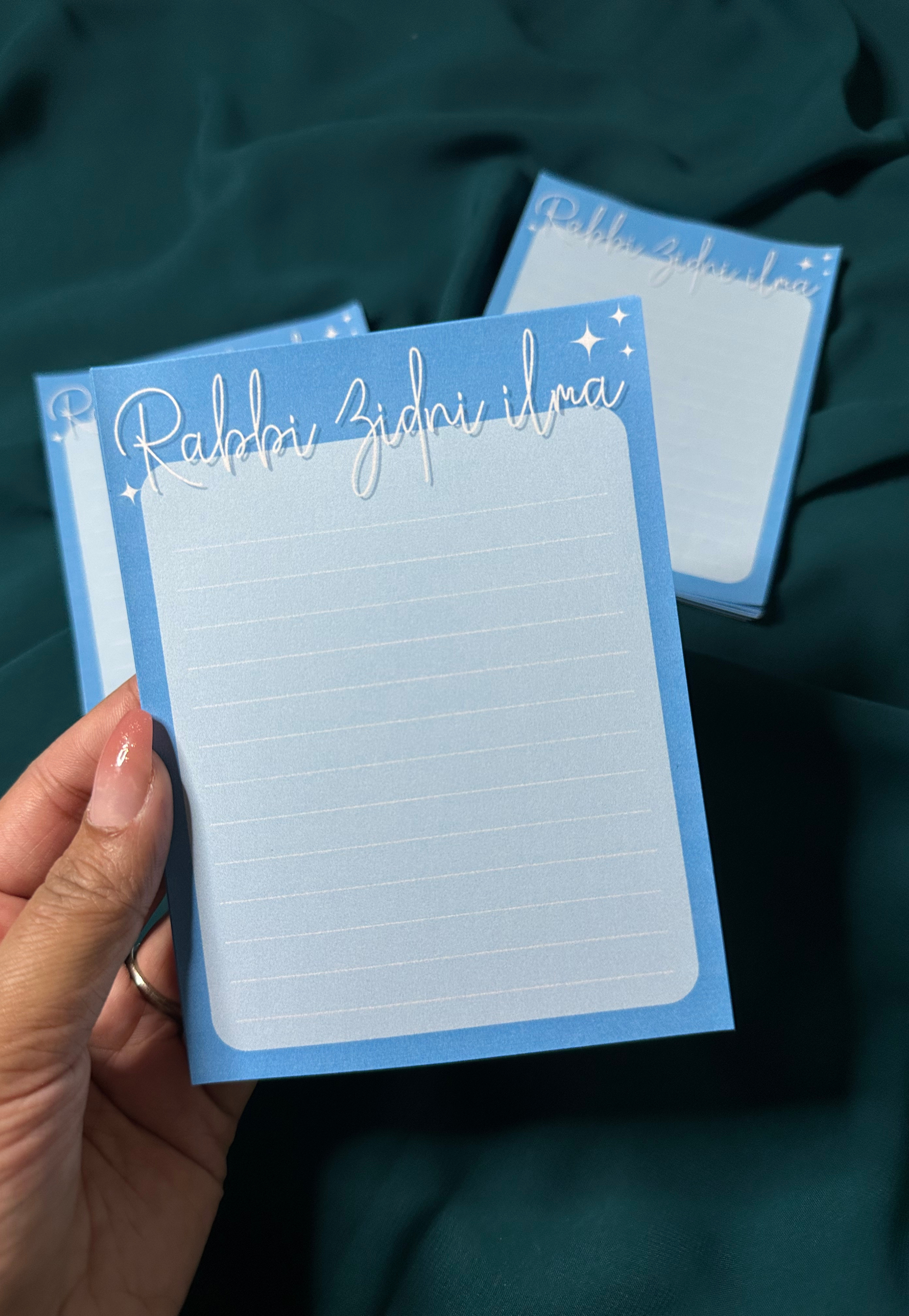 Rabbi Zidni 'Ilma Notepad | 13.5 x 10 cm