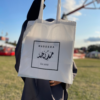 Personalised Arabic Name Tote Bag | White