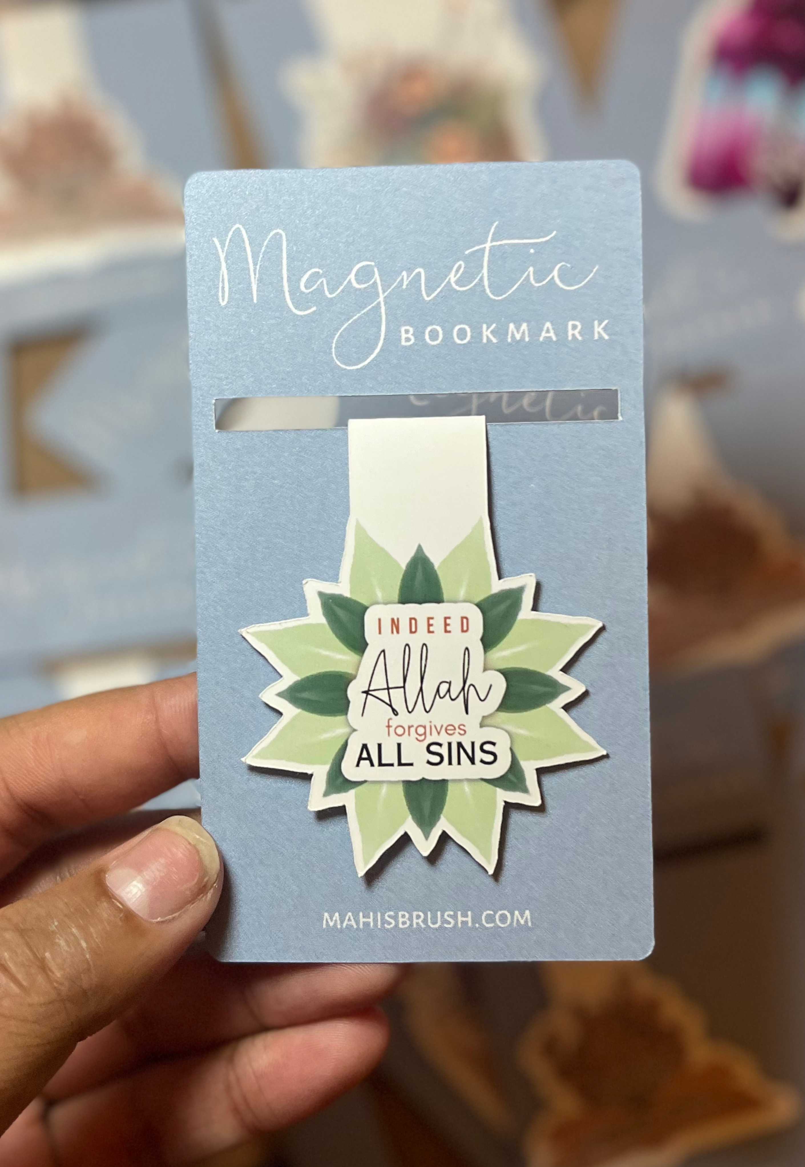 "Indeed Allah forgives all sins" Magnetic Bookmark