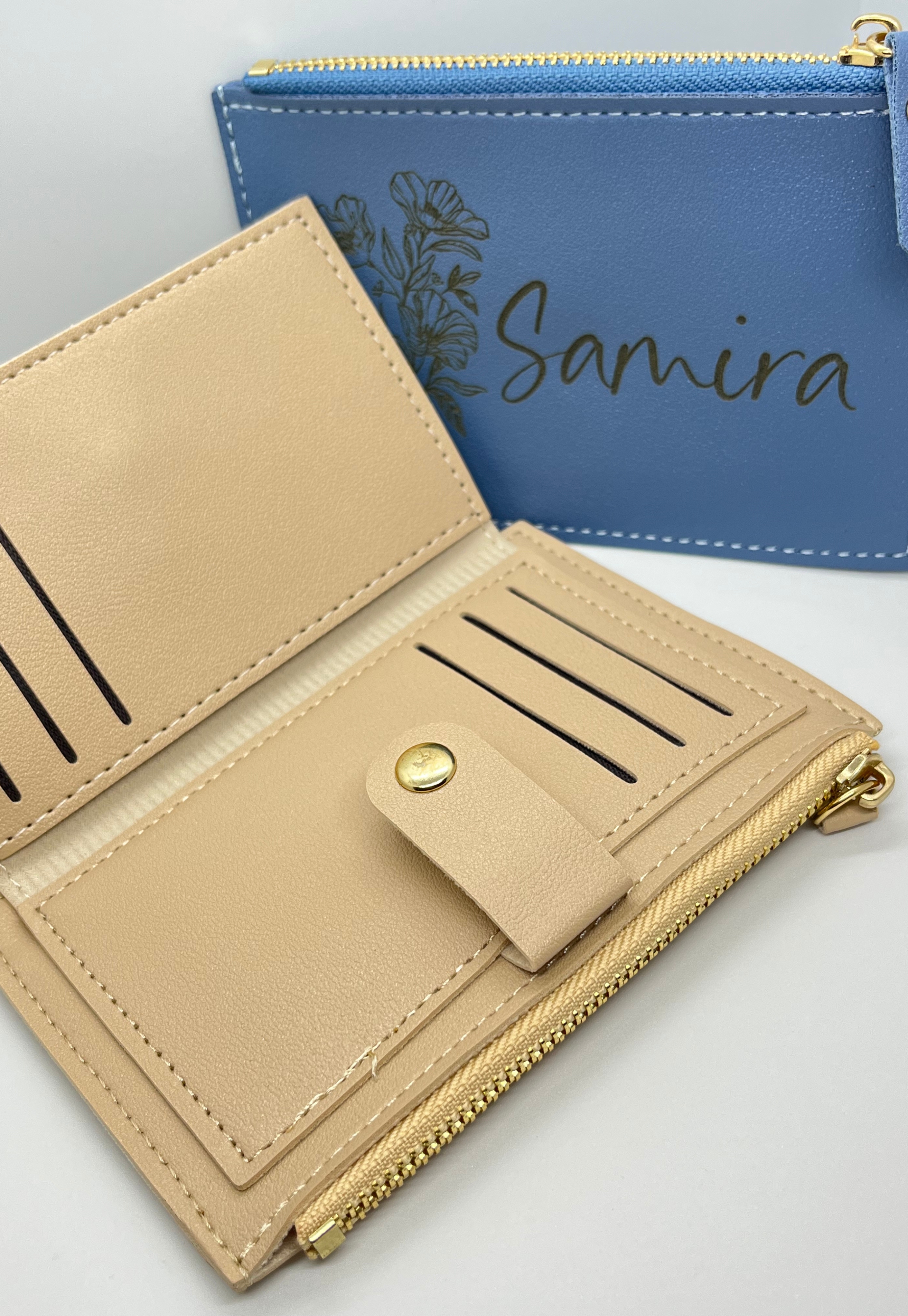 Minimalist Women's Personalised Wallet