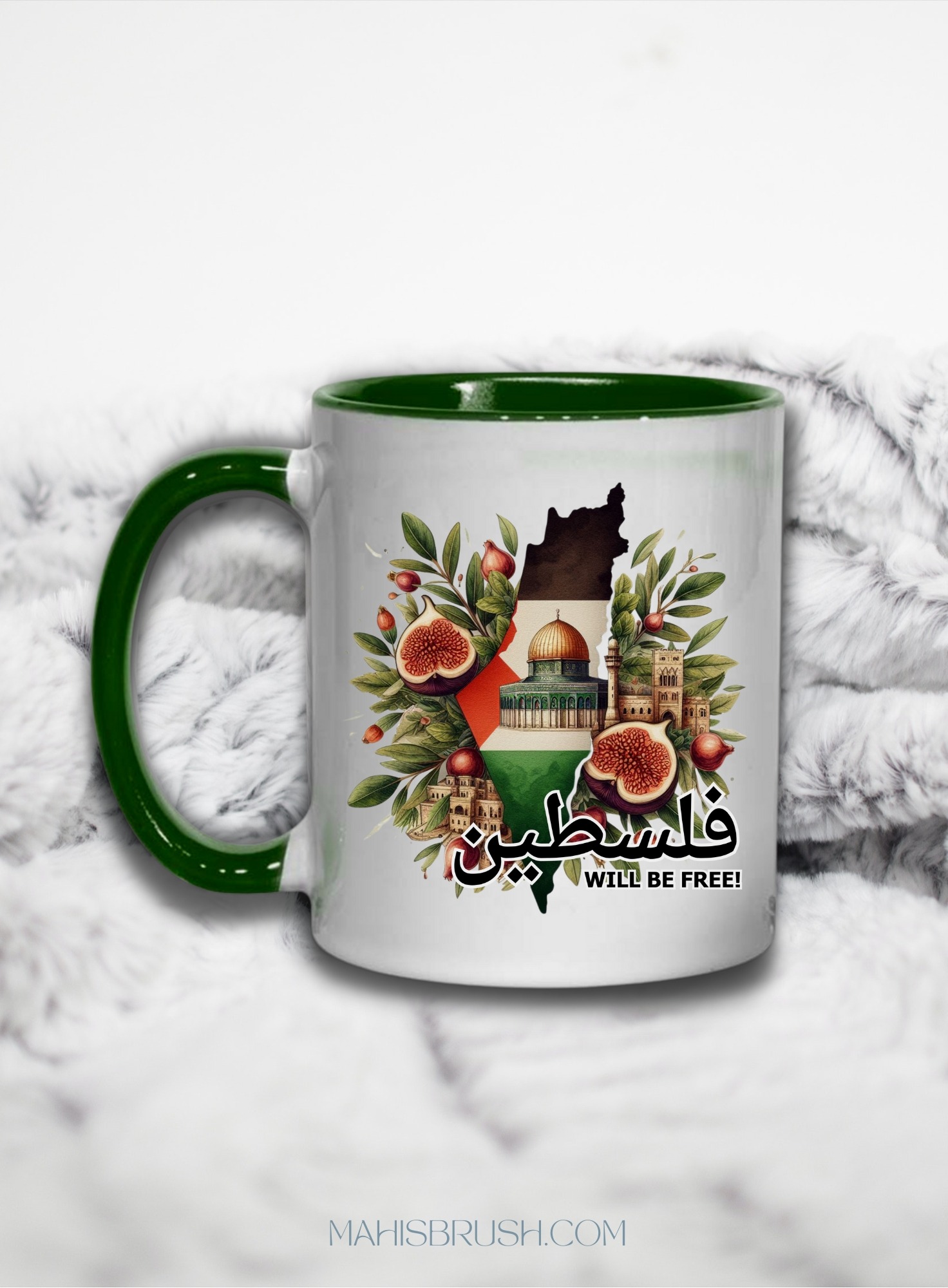 Palestine Inspired Coloured Mug | 11 oz