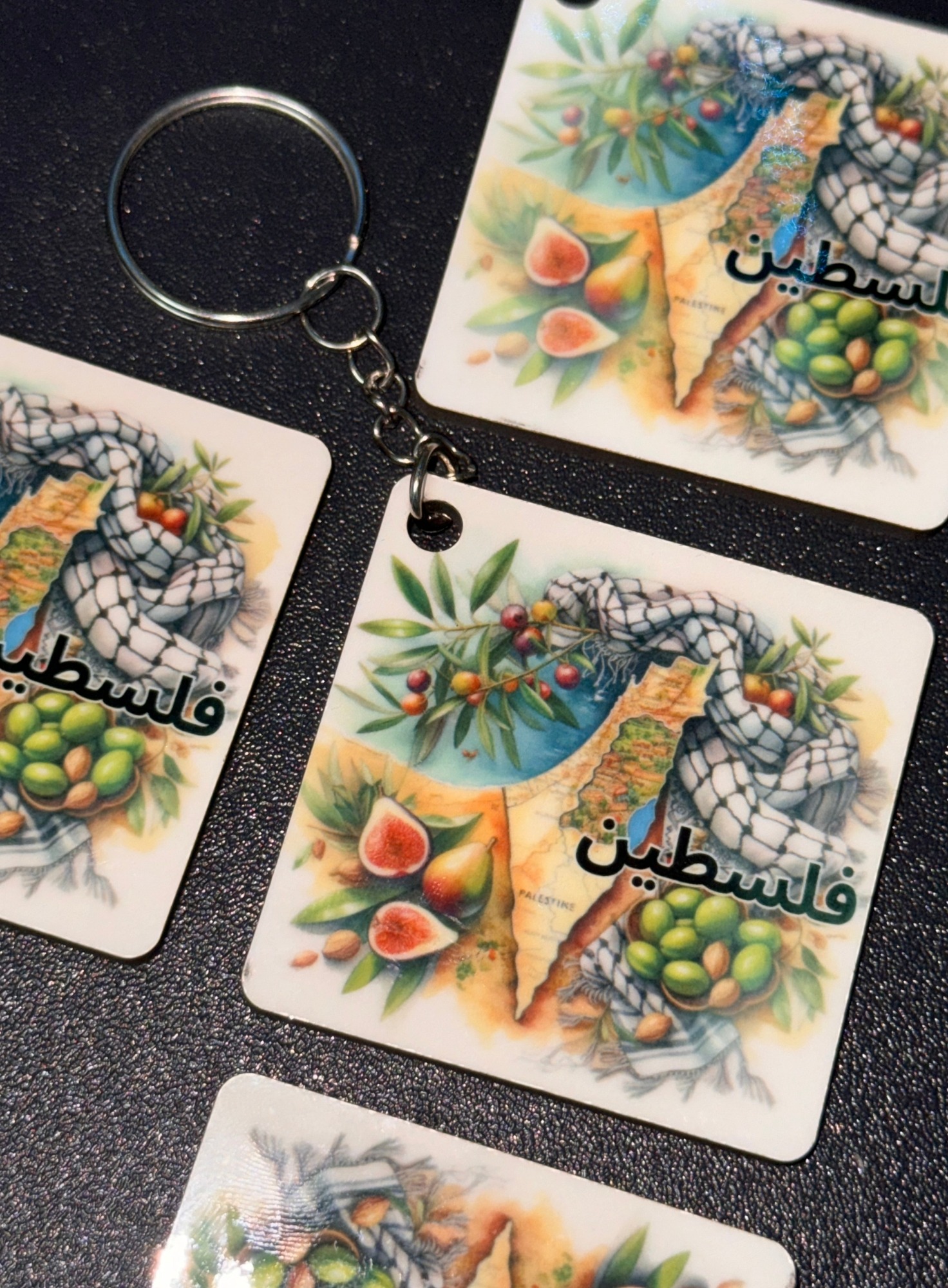 Palestine Inspired Keychain 2