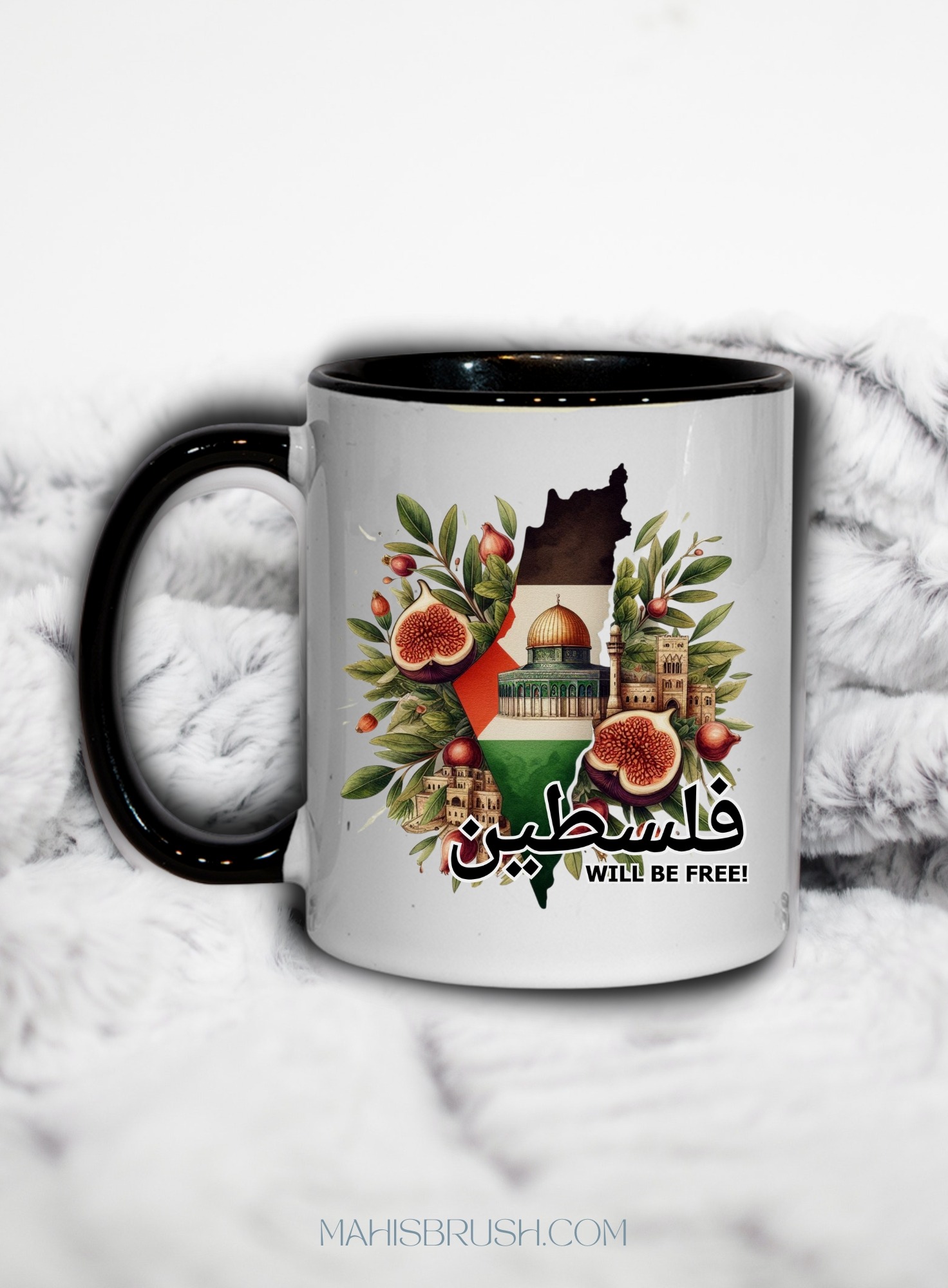 Palestine Inspired Coloured Mug | 11 oz