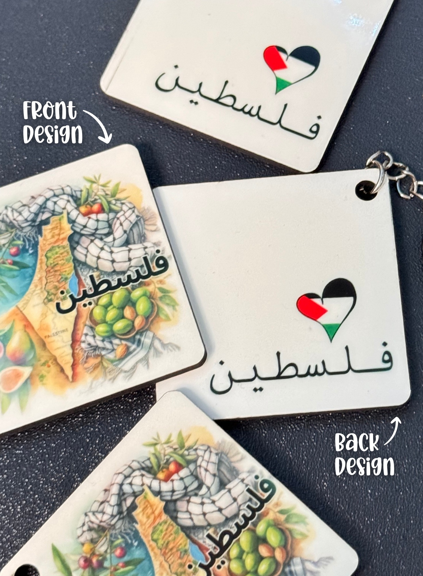 Palestine Inspired Keychain 2