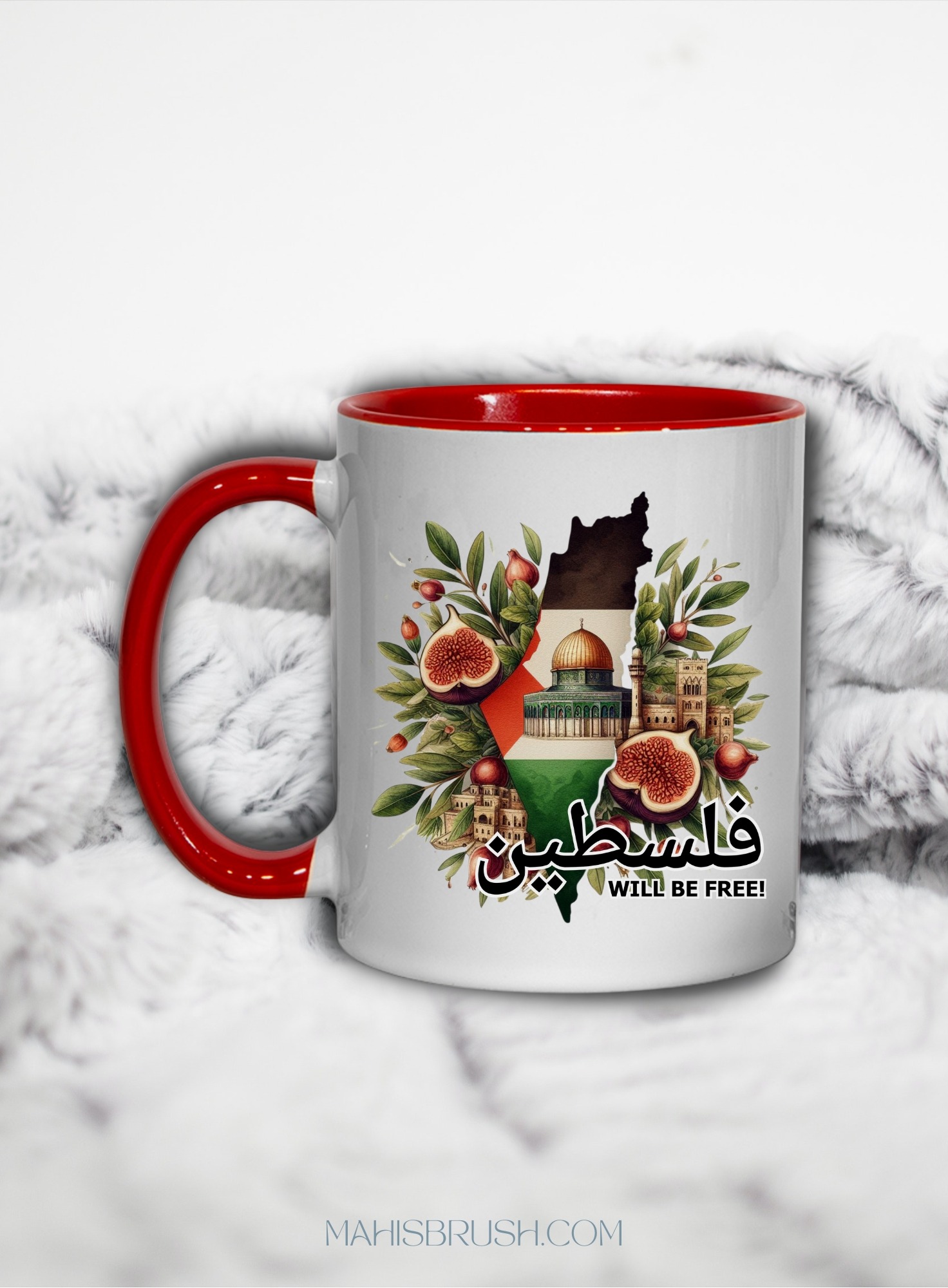 Palestine Inspired Coloured Mug | 11 oz