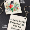 "A Nation Led By..." Palestine Inspired Keychain