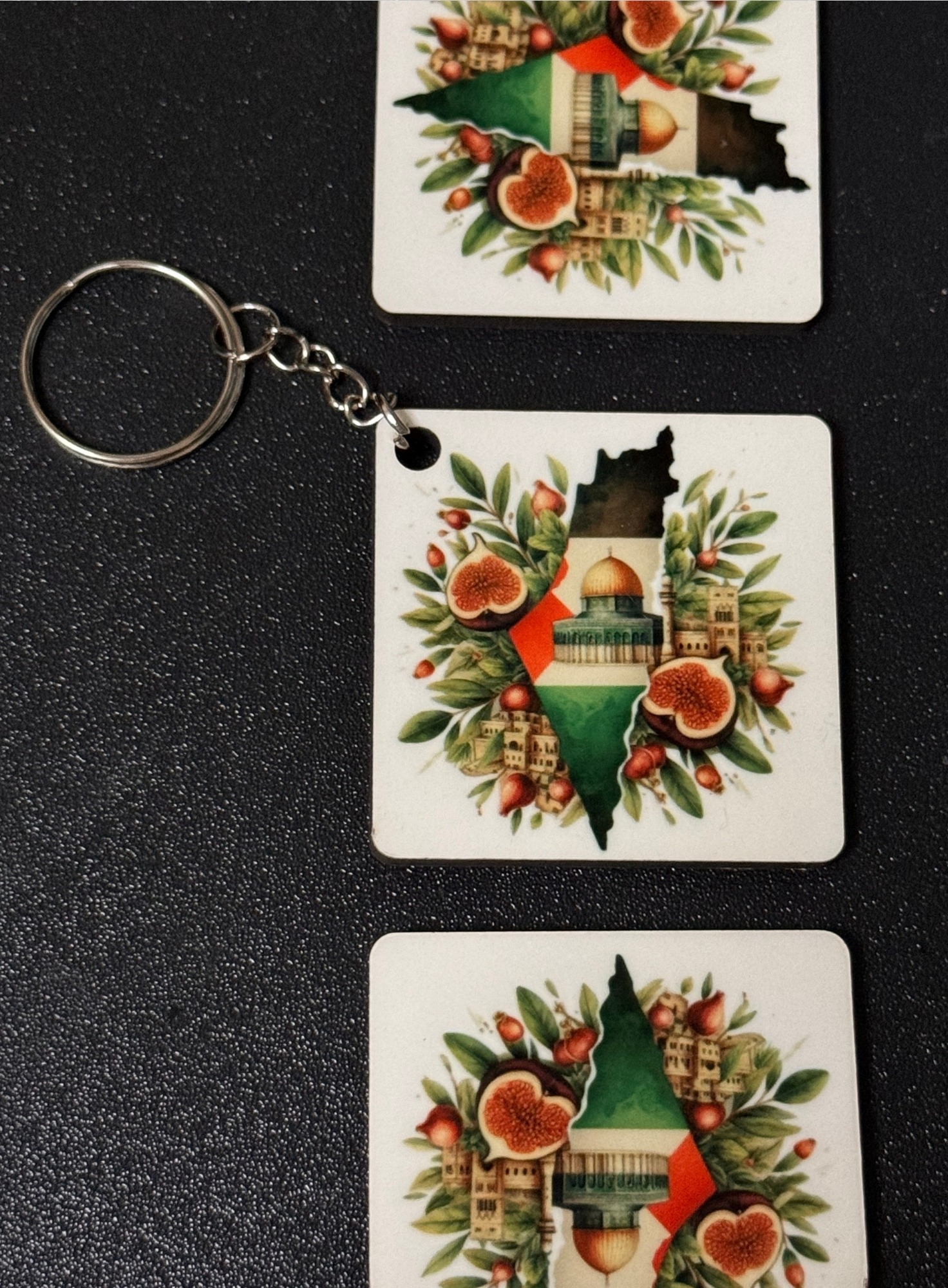 Palestine Inspired Keychain 1
