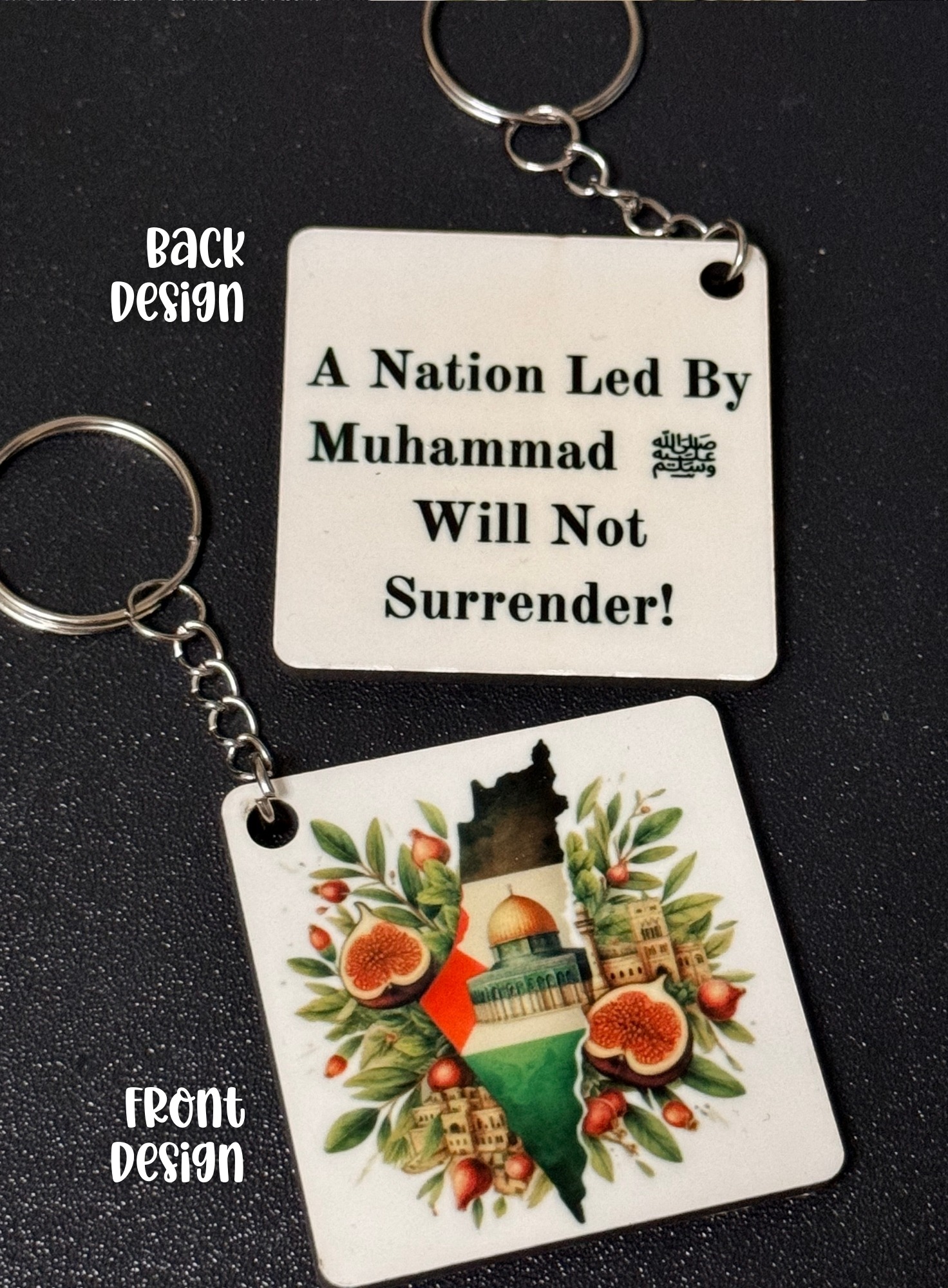 Palestine Inspired Keychain 1