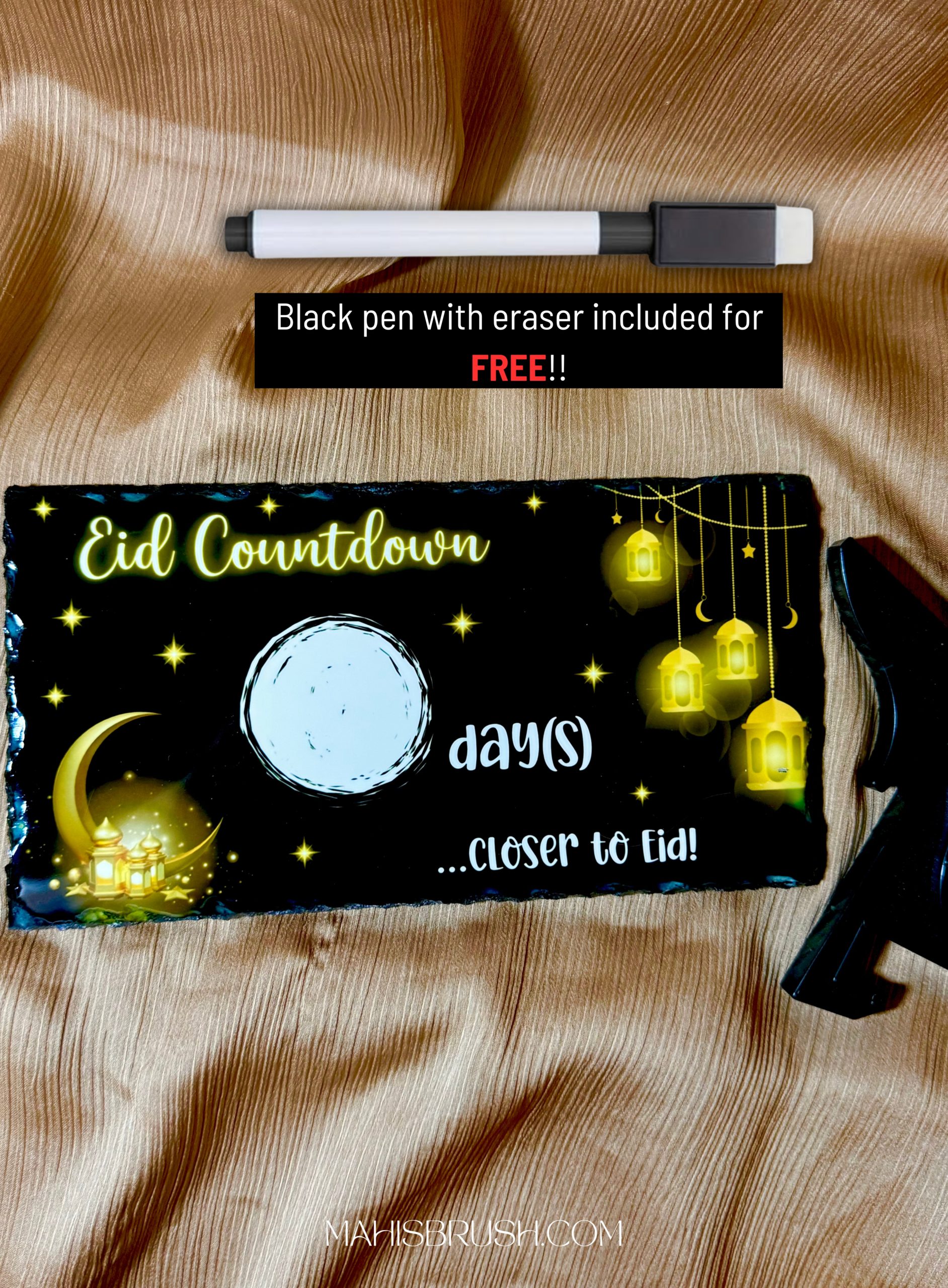 Eid Countdown Plaque | 22 x 12 cm
