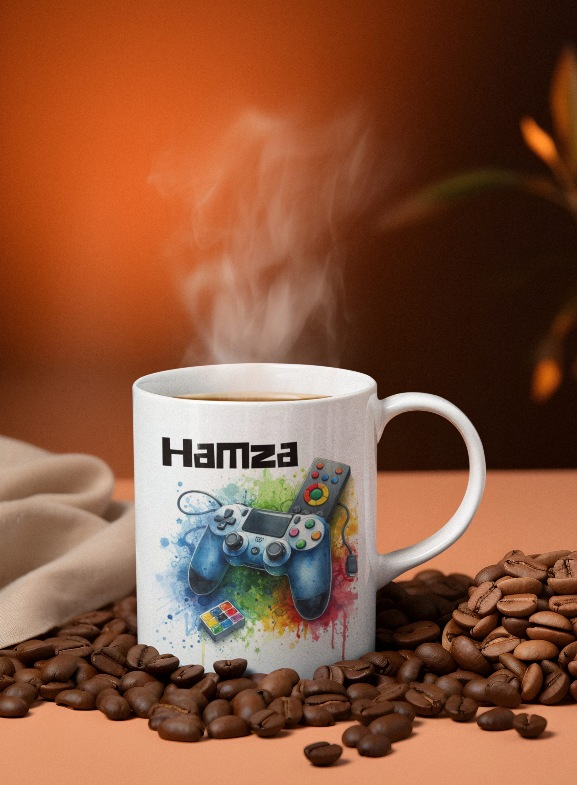 00195-2 Personalised Gamers Mug | 11 oz