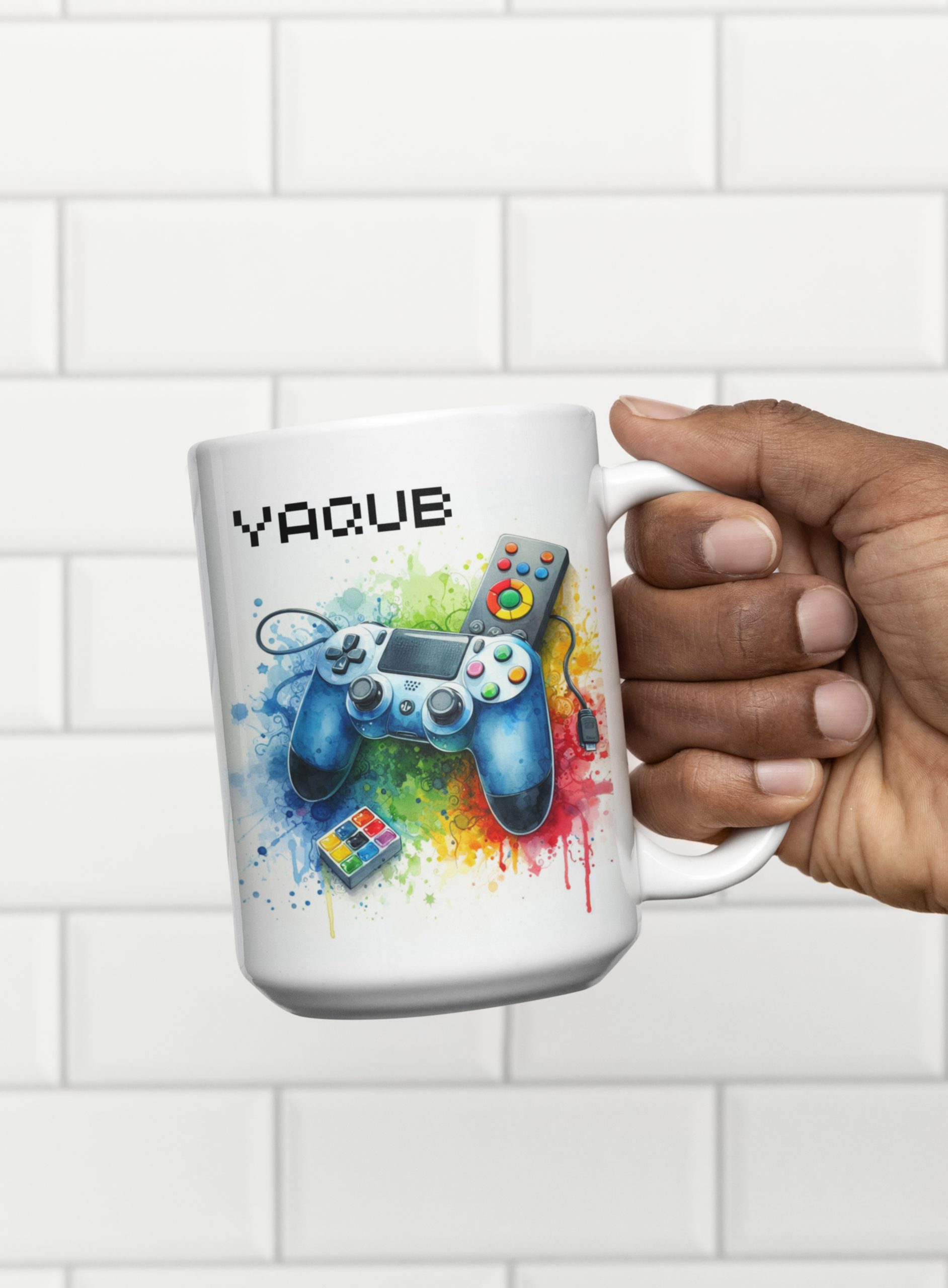 Personalised Gamers Mug | 15 oz